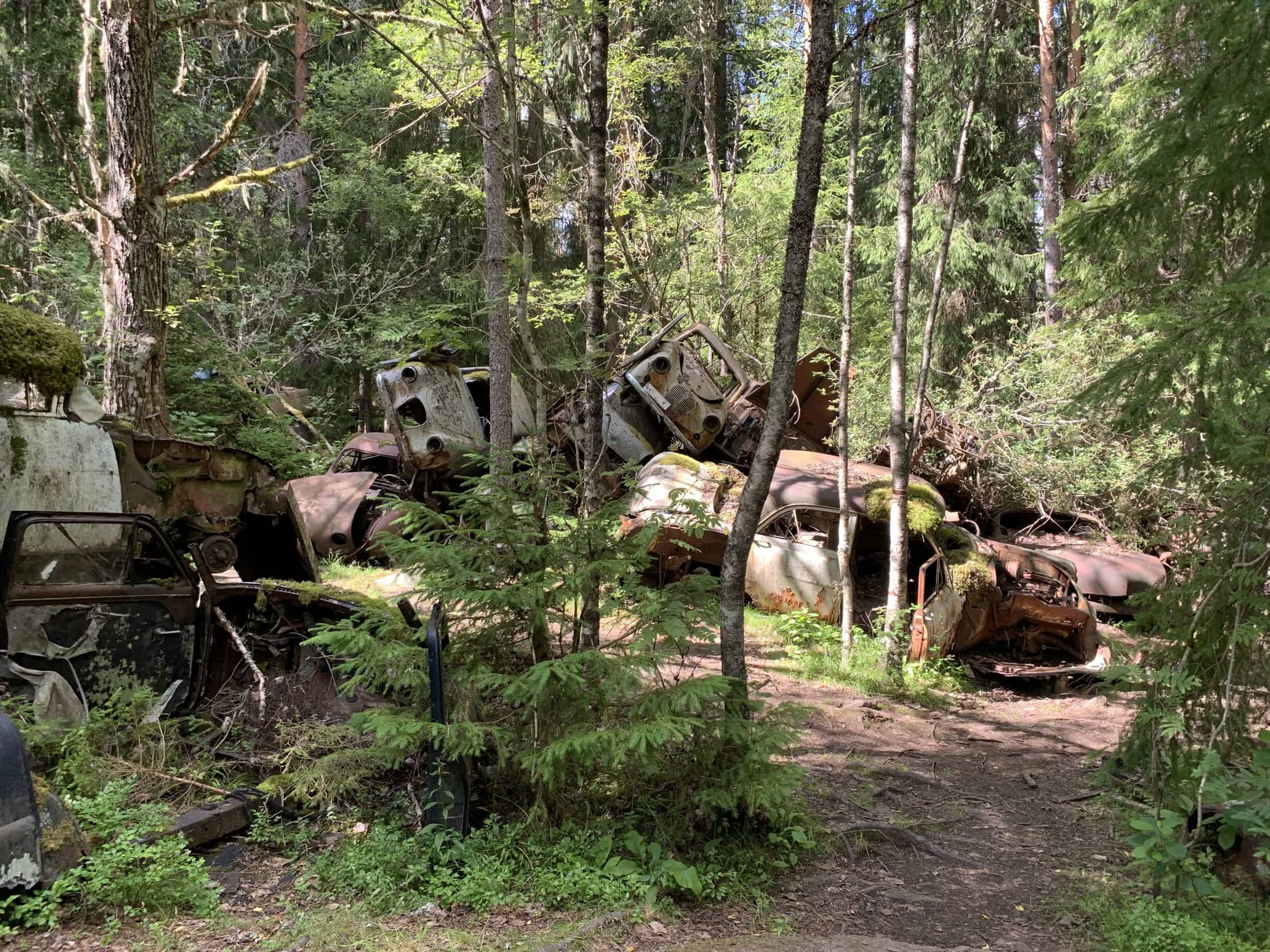 Cirkulär ekonomi på bilskrot i Kållered