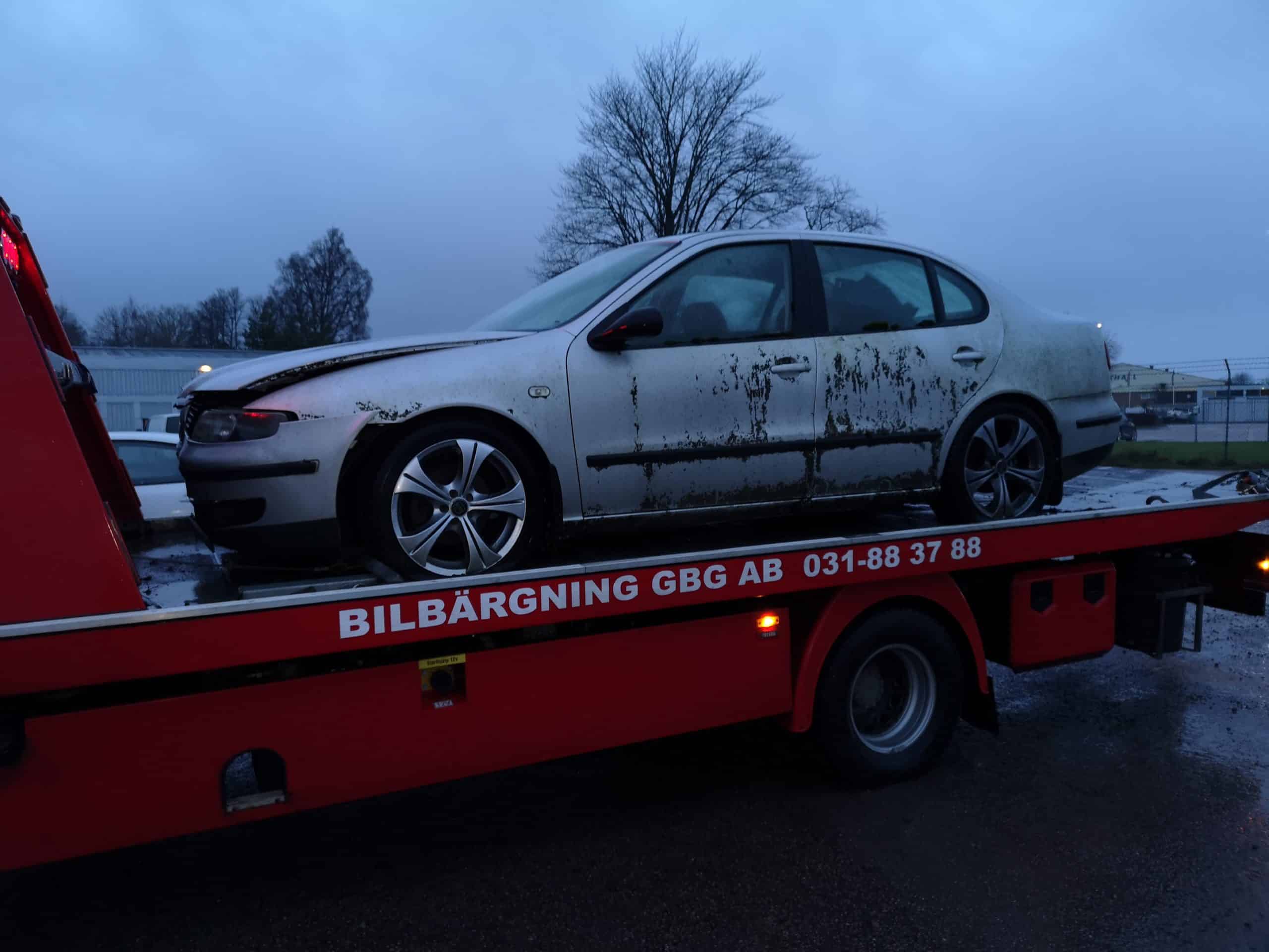 Att skrota en uttjänt bil i Kållered hjälper miljön